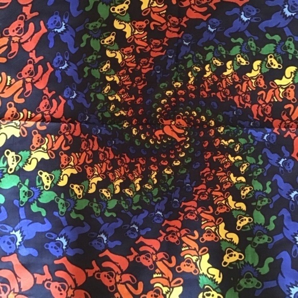 Rainbow dancing bears bandana - Picture 4 of 5